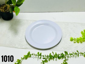 صحن وجبه ميلامين ابيض